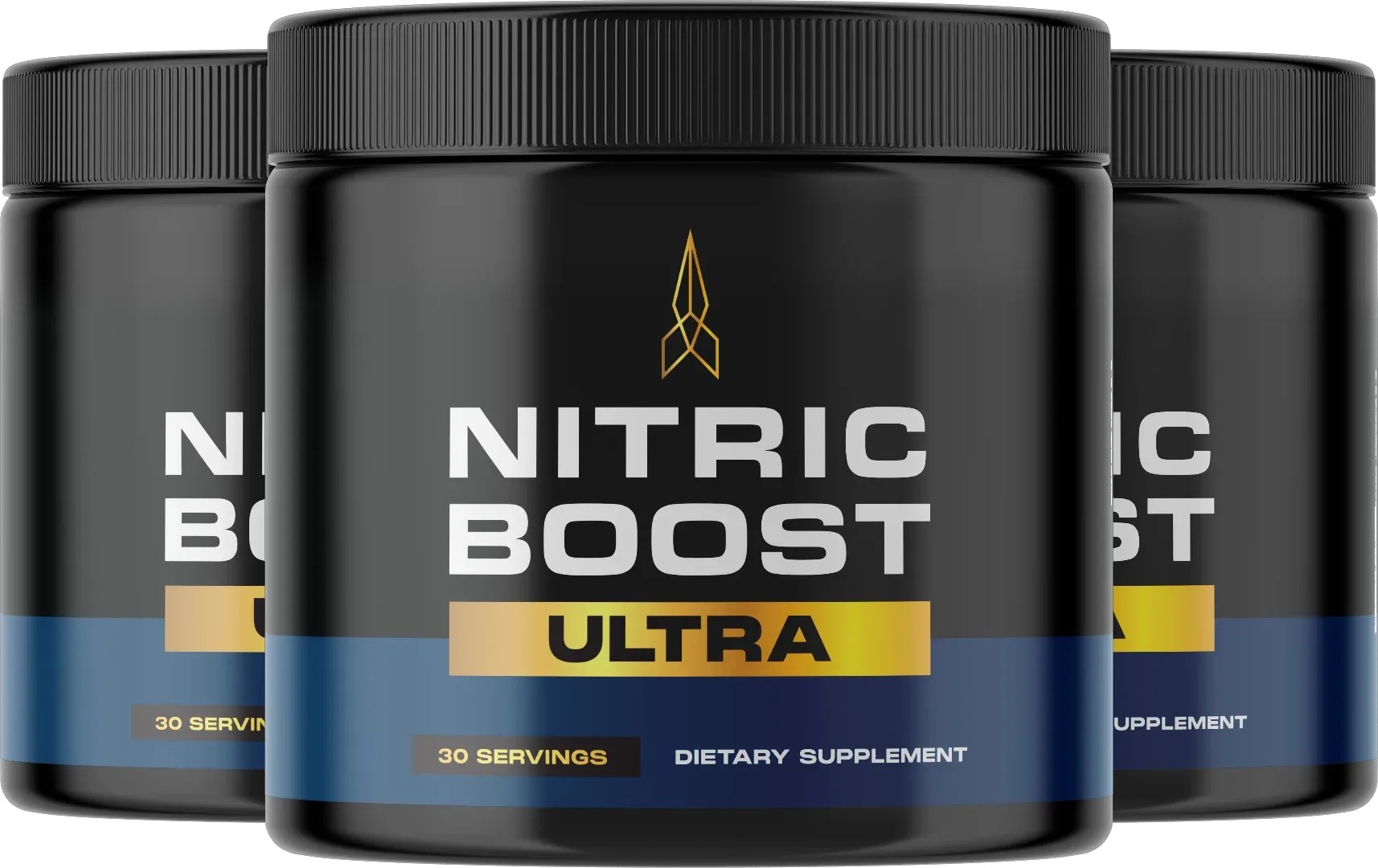 Three Nitric Boost jars