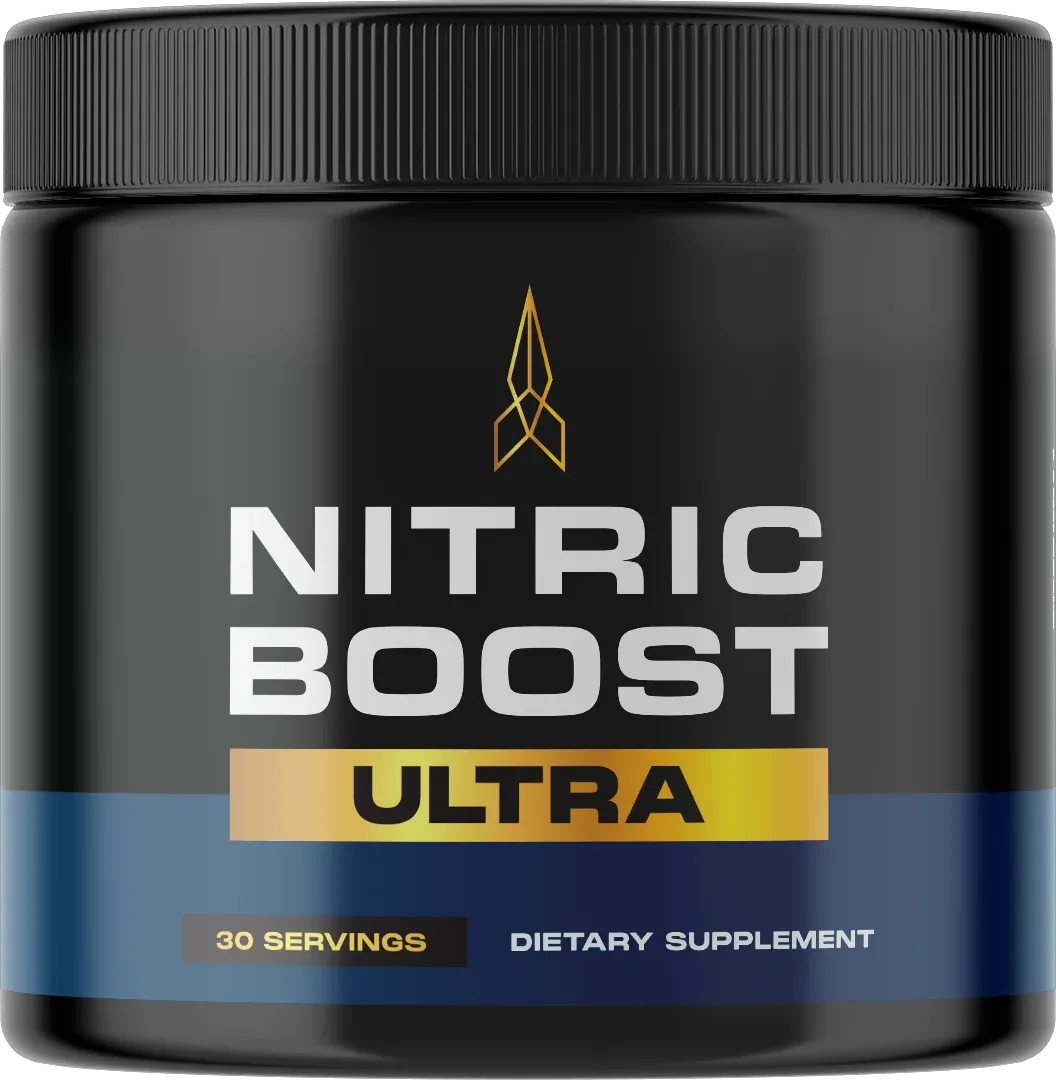 Front view of Nitric Boost Ultra jar